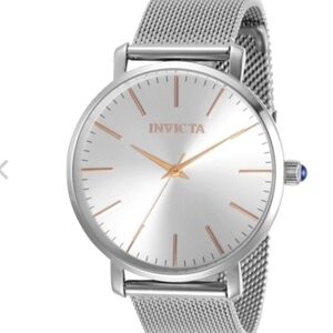 Invicta Angel Women Watch (31068) 38mm Case, Bracelet Band, Stainless Steel NWOT